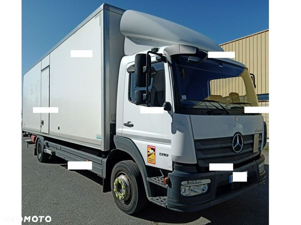 Mercedes-Benz Atego 1218 Euro 6 tylko 256 tyskkm kontener 18 p winda poduszki