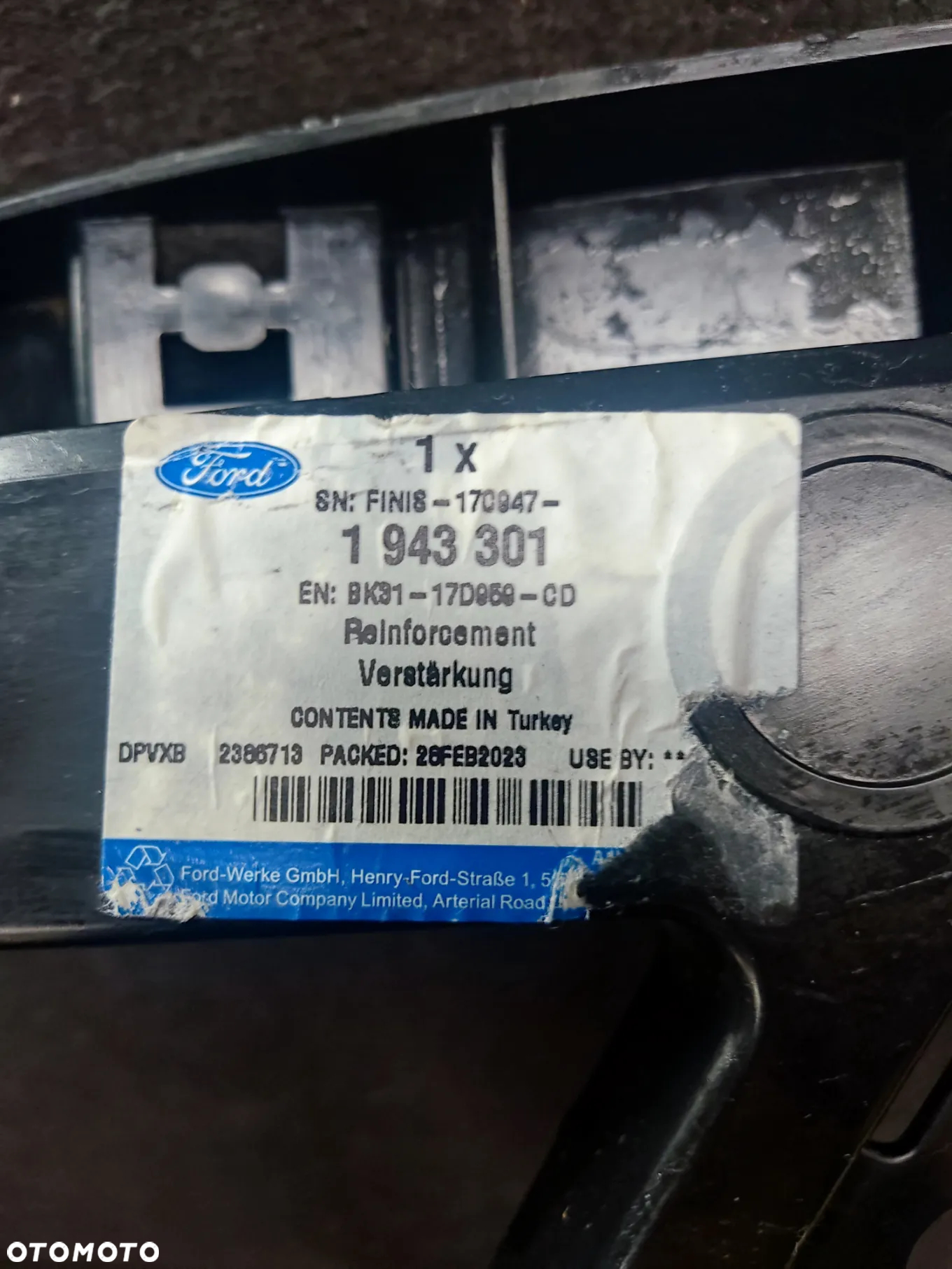 MOCOWANIE ZDERZAKA FORD TRANSIT MK8 BK31-17D959-CD - 3