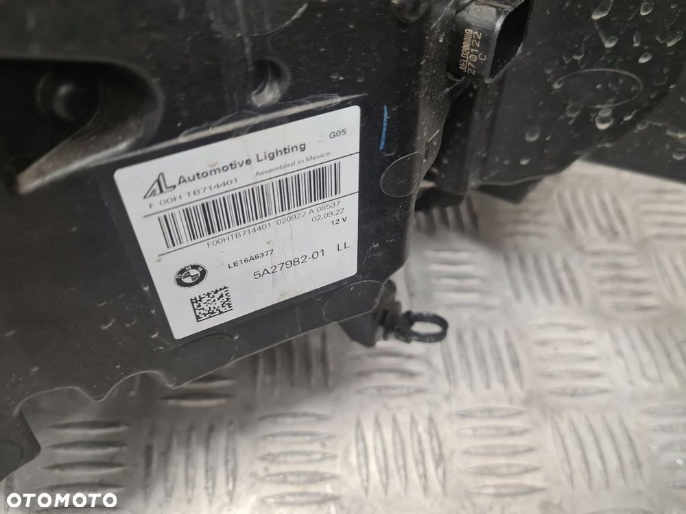 BMW X5 G05 LAMPA PRZÓD FULL LED EU PRAWA LEWA 5A27981 5A27982 - 3
