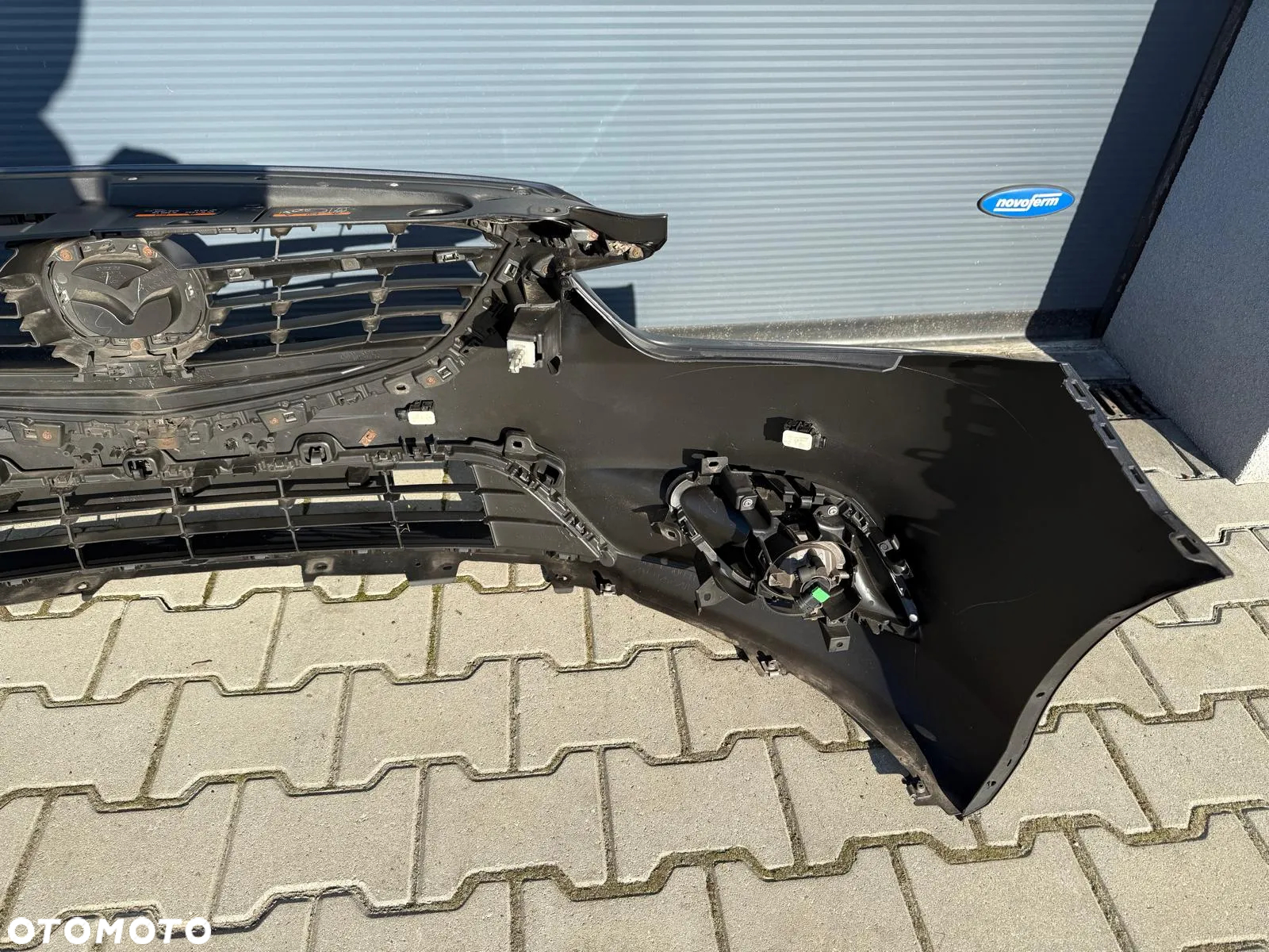 MAZDA 6 III GJ 12-17 ZDERZAK PRZÓD GRILL CZUJNIKI PDC KOMPLETNY KOLOR 42A - 14