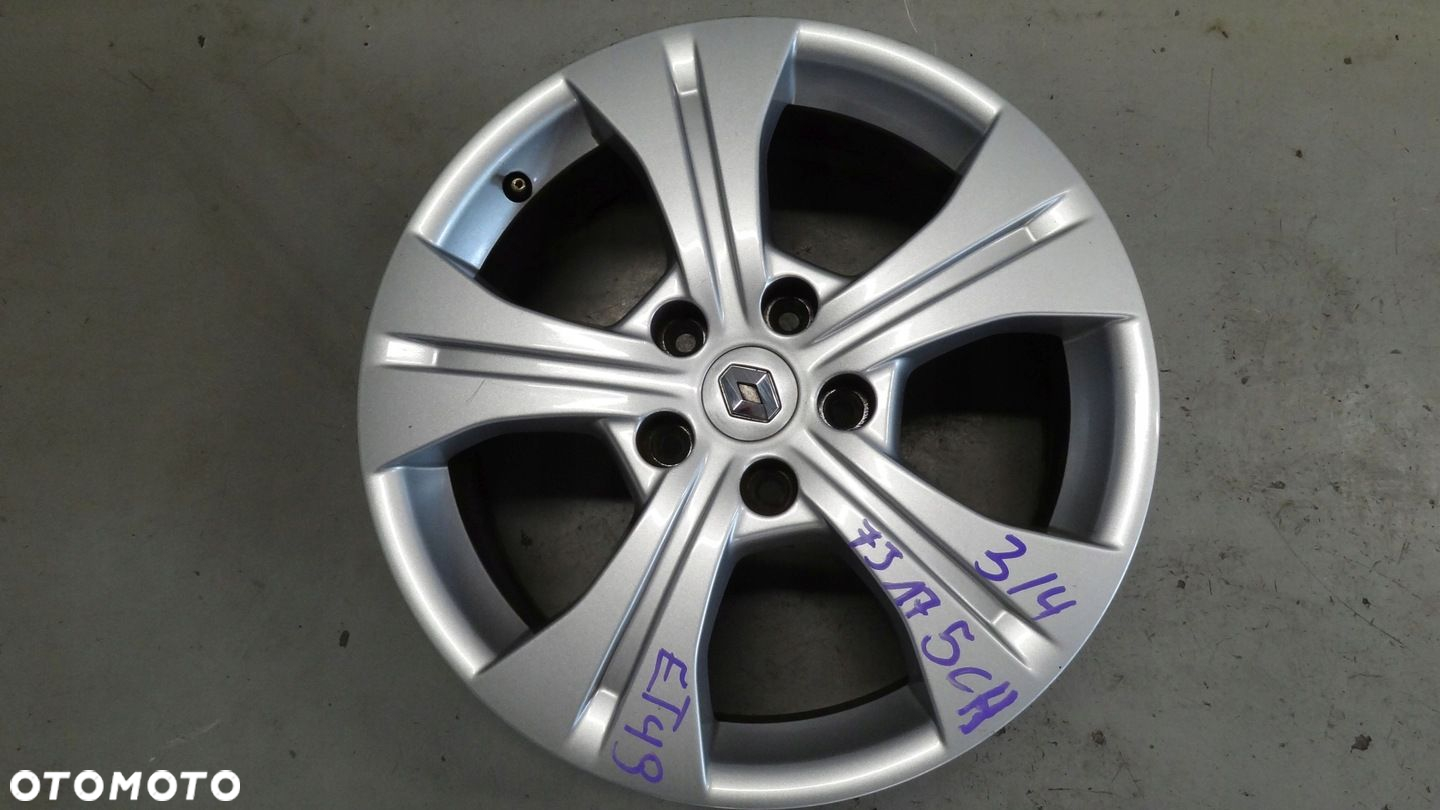 FELGI KOMPLET RENAULT SCENIC III MEGANE III 17 CALI 403000051R ŁADNE - 8