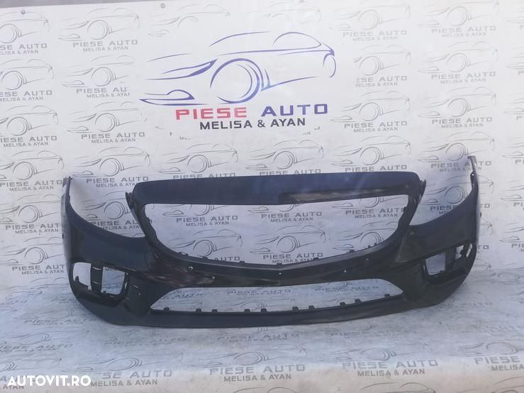 Bara fata Mercedes C-Class W205 AMG Facelift an 2018-2019-2020-2021 Gauri pentru 6 senzori - 1