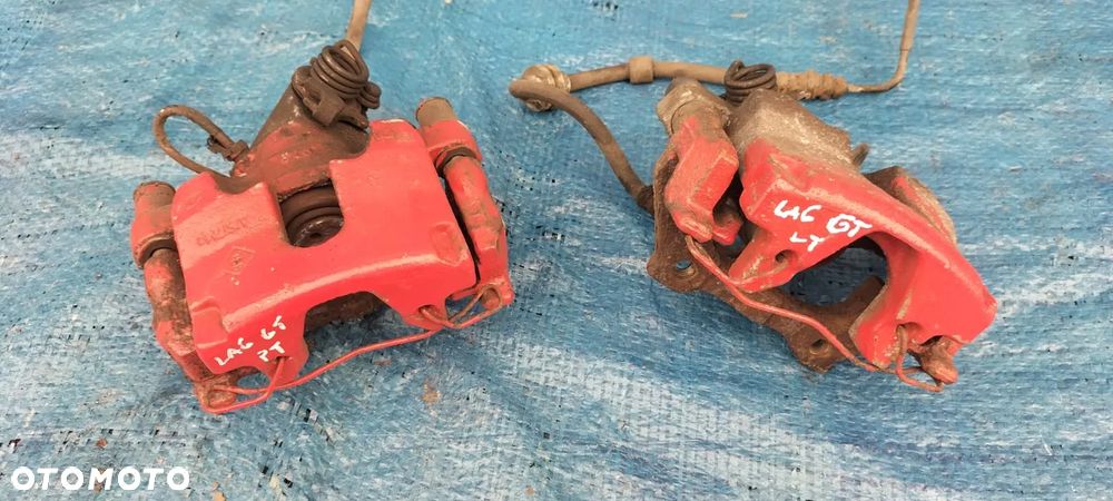 ZACISKI TYLNE ZACISK TYŁ TYLNY LEWY PRAWY JARZMO SWAP 300mm 300/11 PRZEWÓD HAMULCOWY CZĘŚCI RENAULT LAGUNA III 3 COUPE GT 2.0 DCI - 2