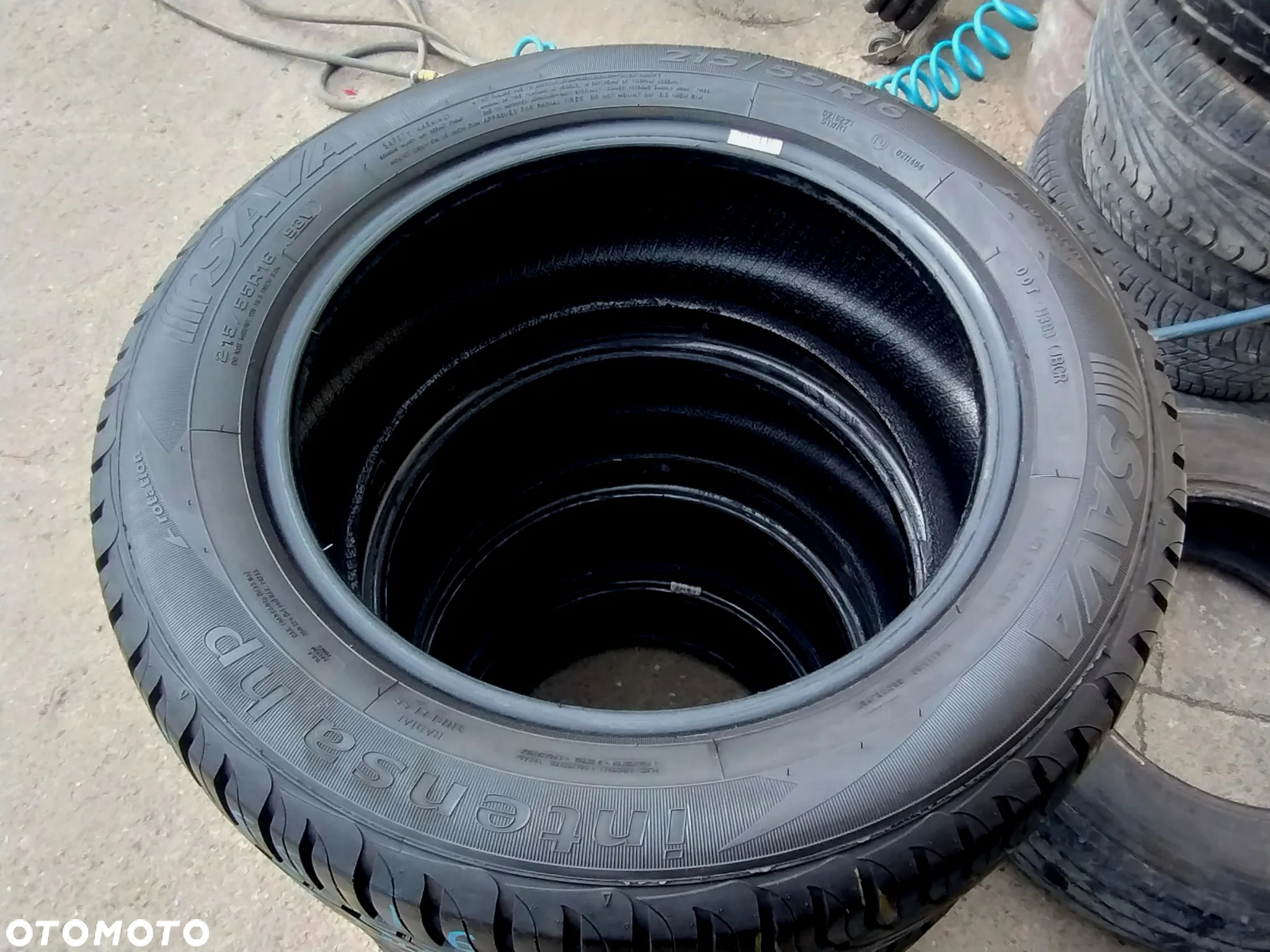 215/55R16 Opony Letnie Lato SAVA INTENSA HP 8mm J.NOWE Legnica ALU-RAD 215/55 - 8