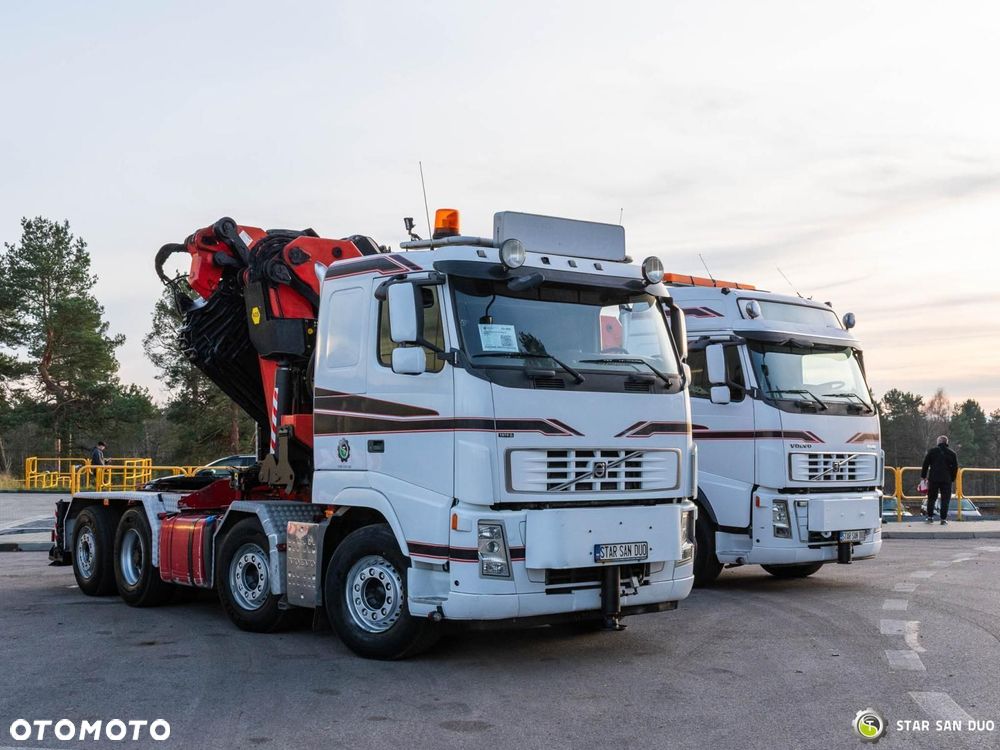 Volvo FH 520 8x2 PALFINGER PK 100002 HDS Żuraw Fly Jib - 10