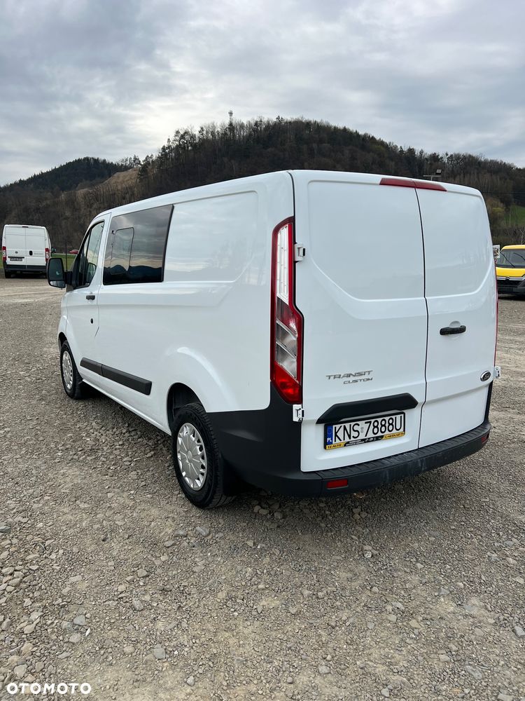 Ford CUSTOM  brygadowka doka 6 osobowy klima stan bdb - 6