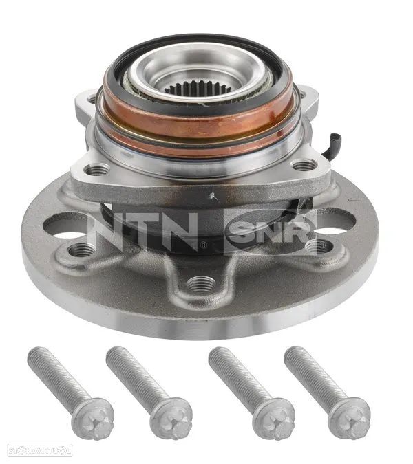 Rolamento Cubo da roda trás Mercedes Sprinter W906 Vw Crafter - 1