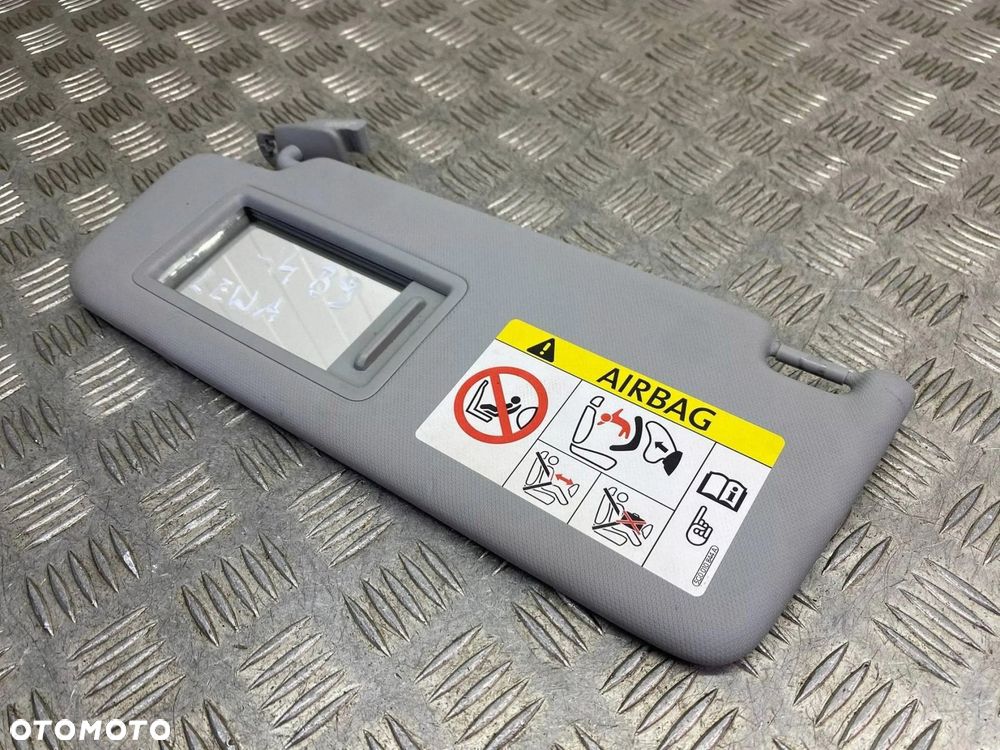 OSŁONA PRZECIWSŁONECZNA DASZEK LEWY AUDI A4 B9 OE 8V5857551L - 2