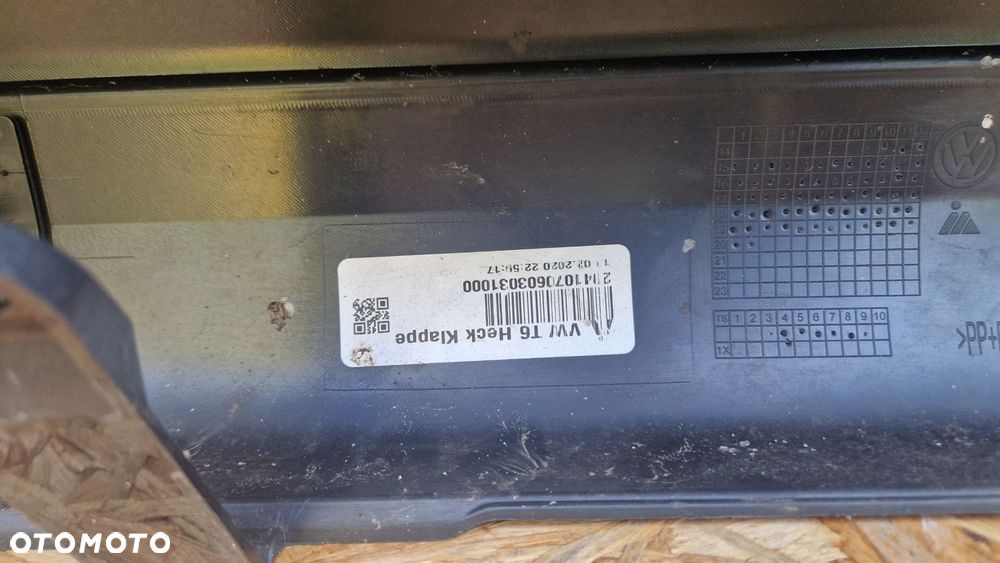 VW T6 PDC ZDERZAK TYLNY TYŁ 7LA807417 - 8