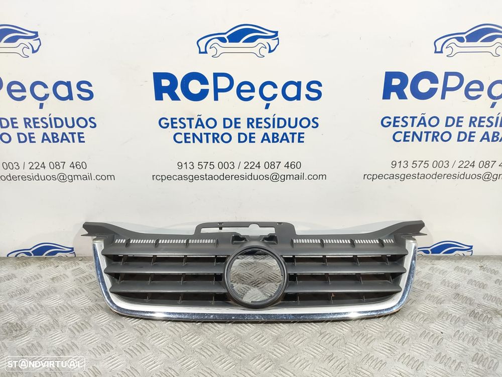 Grelha Central Pará-choques Frente Frontal VW Touran 1T Original - 1