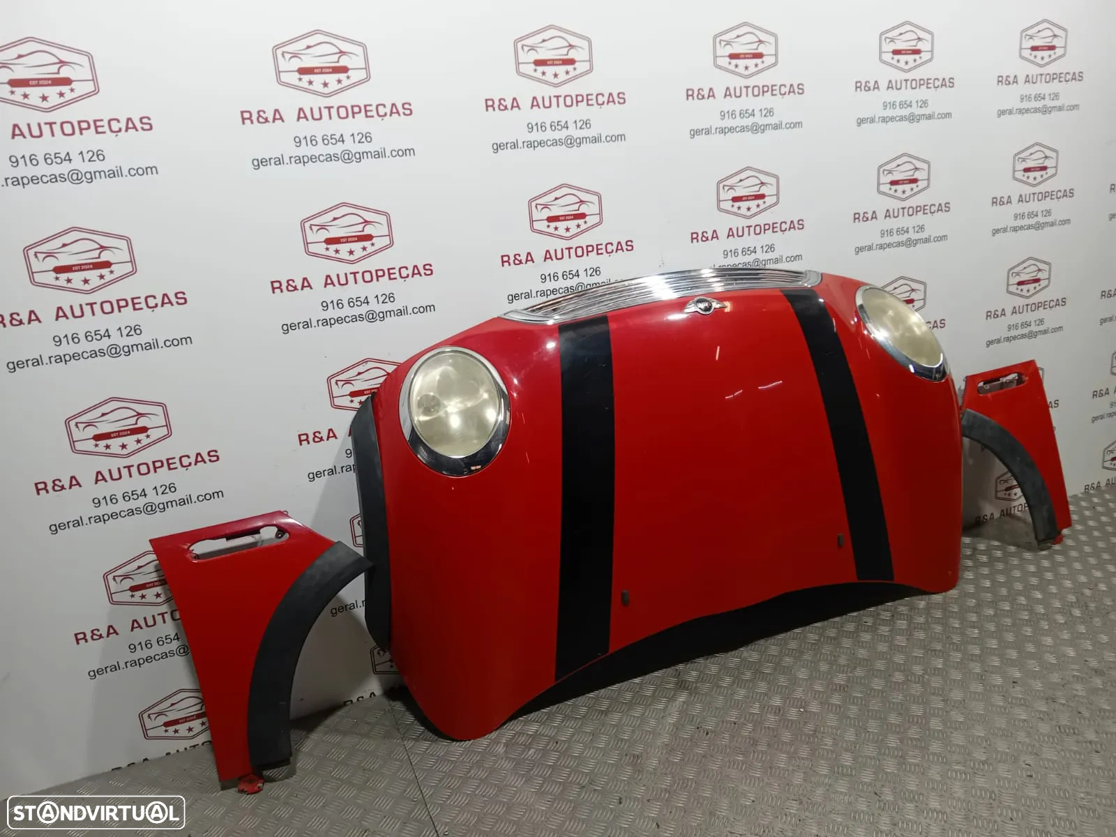 Frente Completa Mini Cooper One R50 R52 R53 Facelift LCi - 8