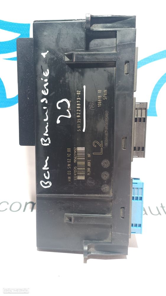 CENTRALINA MODULO CONFORT BMW SERIE 1 E87 61359229873 9229873 E81 E82 E88 SERIE 3 E90 E91 E92 E93 - 2