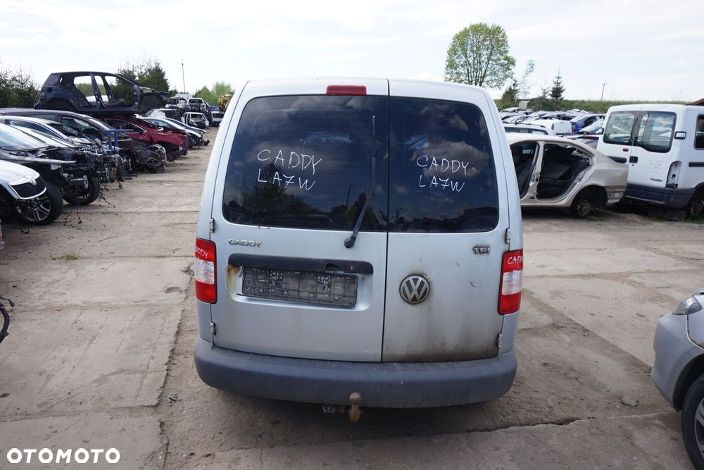VOLKSWAGEN CADDY III PH1 2005 LA7W 1.9 TDI BJB 105KM GQR SREBRNY na części - 4