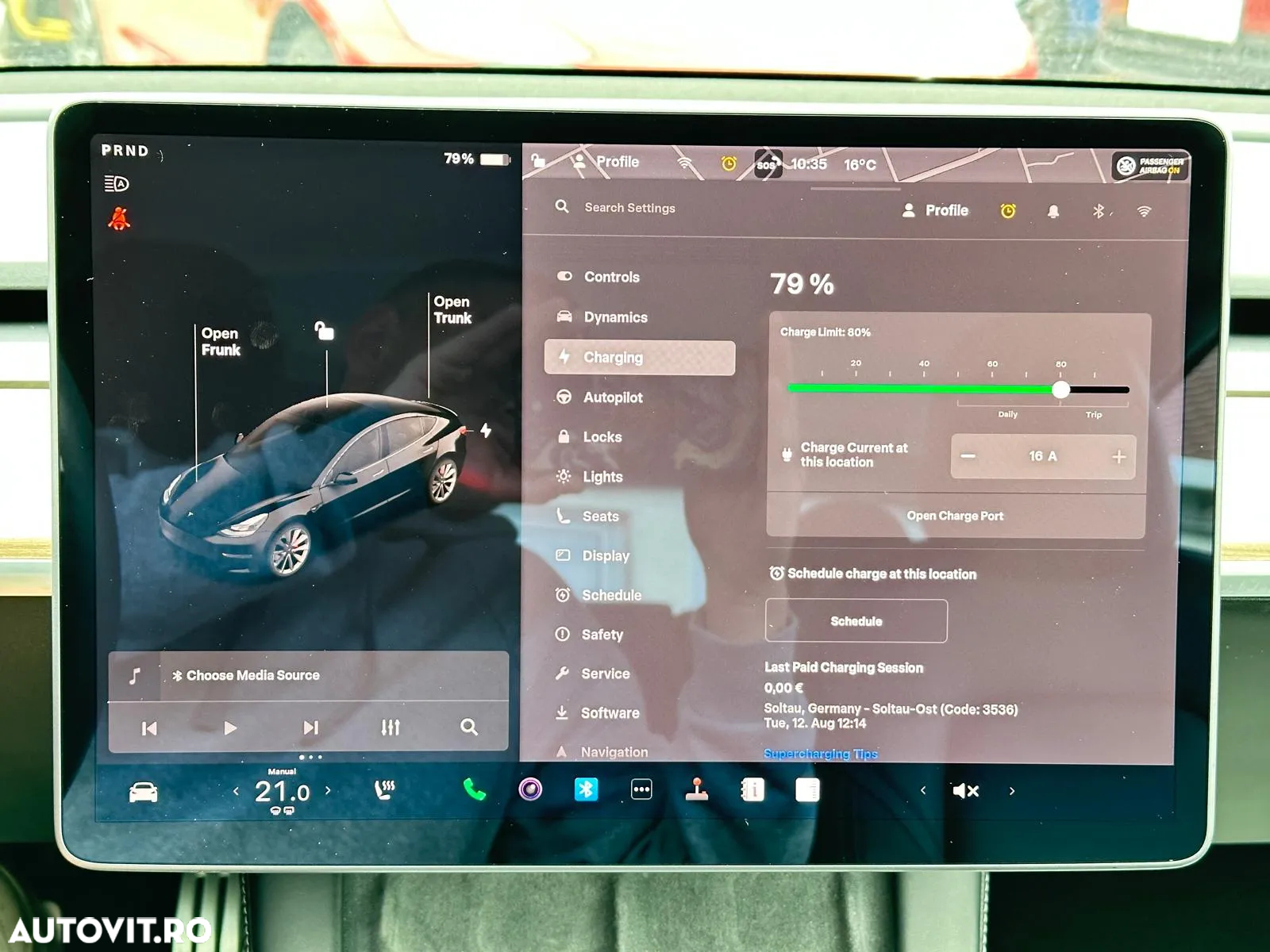 Tesla Model 3 Langstreckenbatterie Allradantrieb Dual Motor Performance - 9