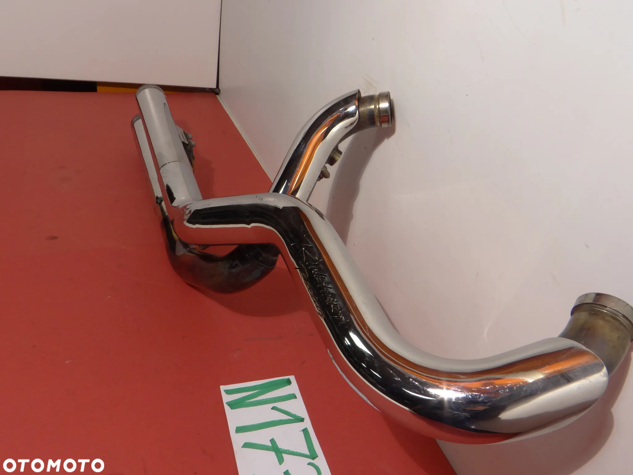 N173  HARLEY DAVIDSON WYDECH RINEHART  TŁUMIK KOLEKTOR SOFTAIL FAT BOY HARITAGE CUSTOM - 7