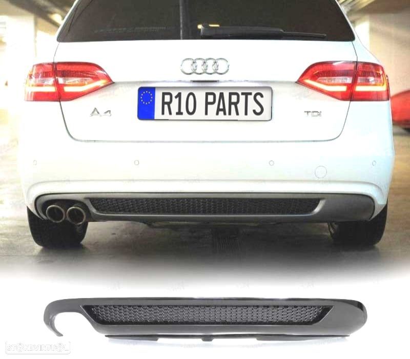 DIFUSOR AUDI A4 B8 11-15 LOOK S LINE - 1