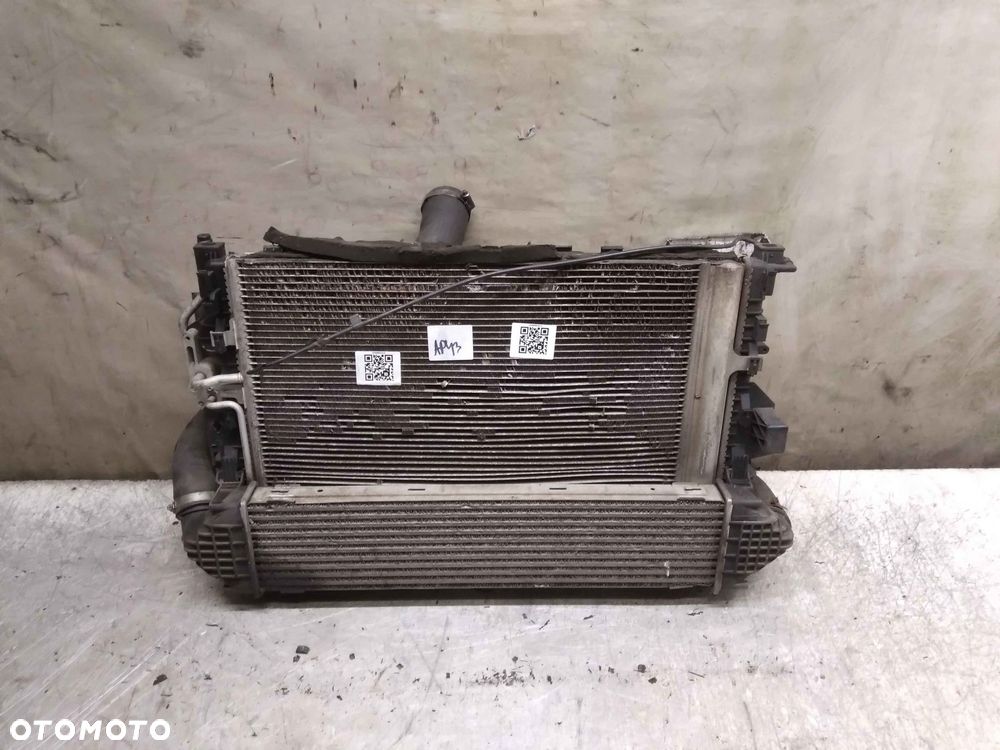 Ford Mondeo MK4 S-max Galaxy 1.6 1.8 2.0 TDCI chłodnica wody wentylator intercooler KOMPLET - 1