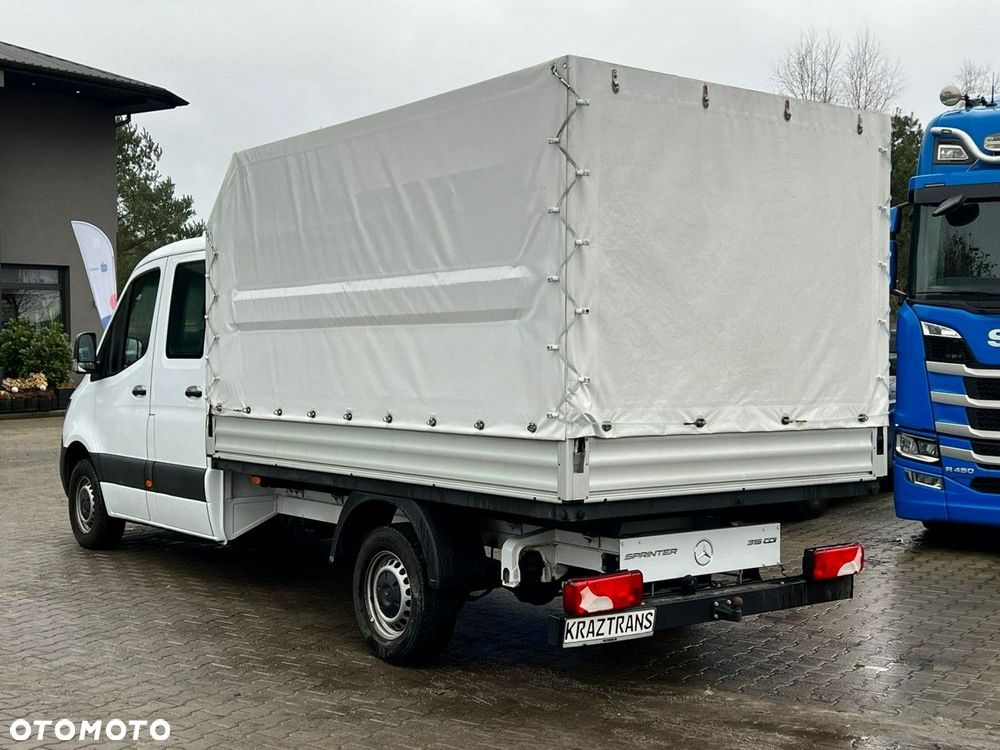 Mercedes-Benz Sprinter 315 CDI MAX burtowy skrzynia Doka brygadiera 6-cio miejscowy z Niemiec 3,4m paka 2021 - 7