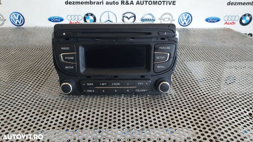 Radio Cd Kia Ceed An 2012-2016 Testat Dezmembrez Kia Ceed An 2012-2016 - 4