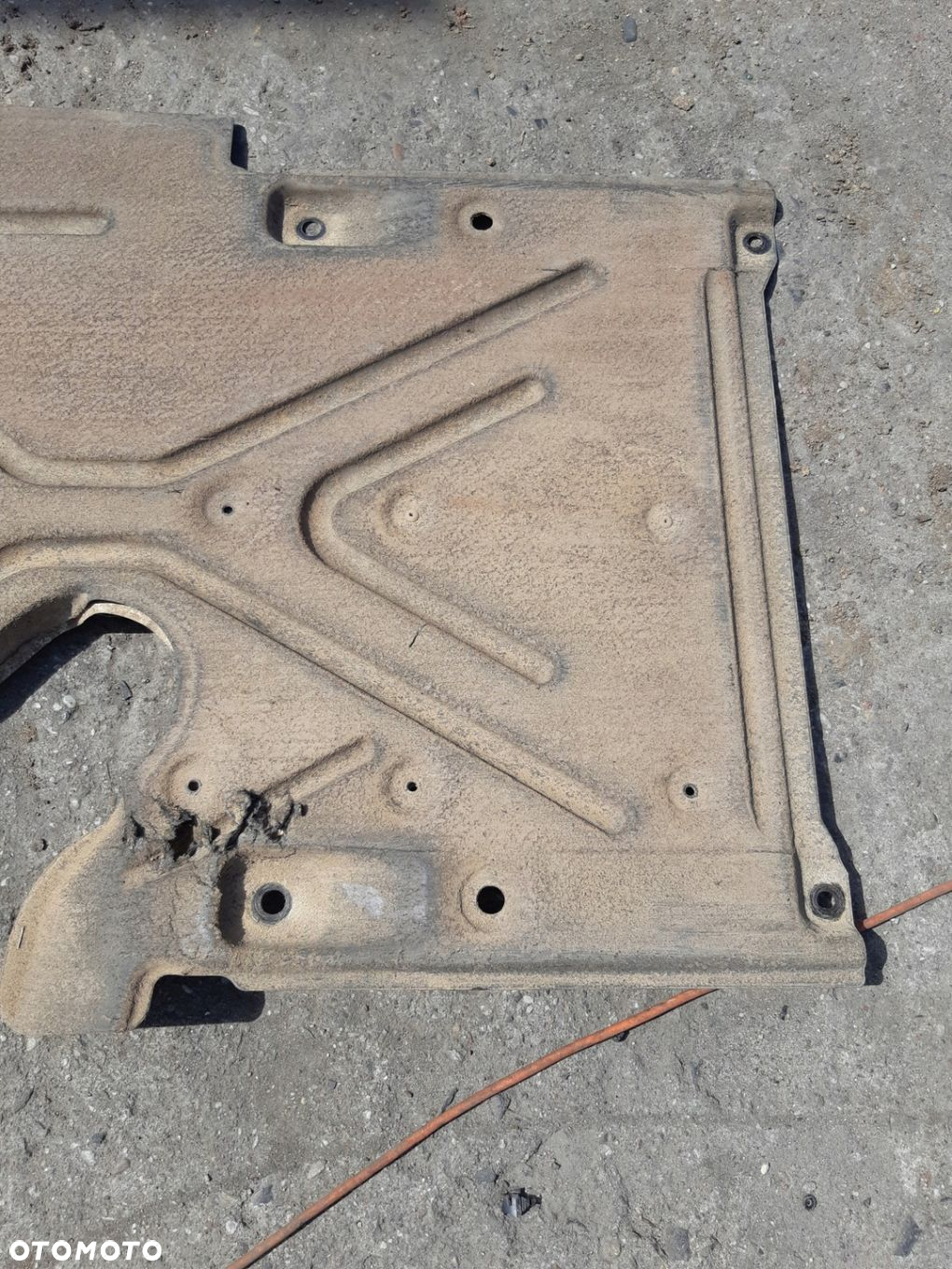 AUDI A4 B8 LIFT OSŁONA PŁYTA POD SKRZYNIE - 5