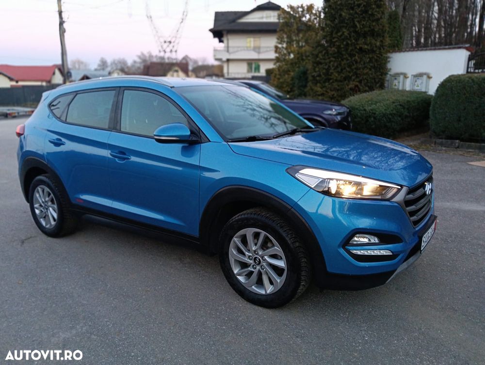 Hyundai Tucson blue 1.7 CRDi 2WD DCT Premium - 1