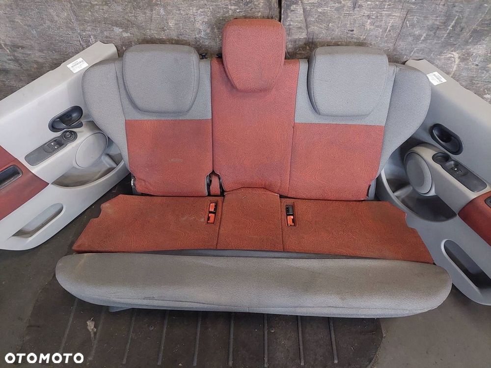 FOTELE KOMPLET LEWY PRAWY KANAPA TYŁ + BOCZKI RENAULT MODUS I - 7