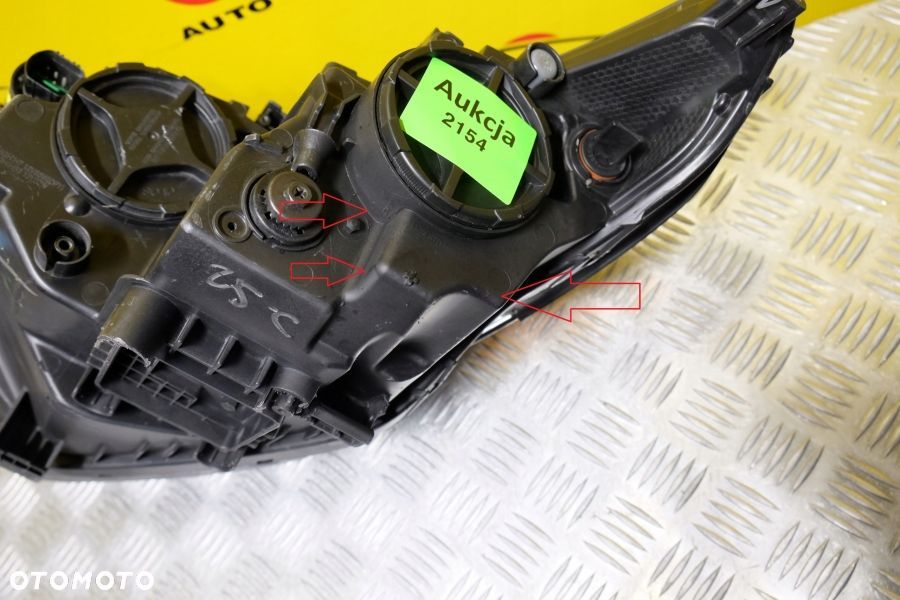 KIA OPTIMA 2015- REFLEKTOR LAMPA ZWYKŁA SOCZEWKOWA Z LED R USA - 10