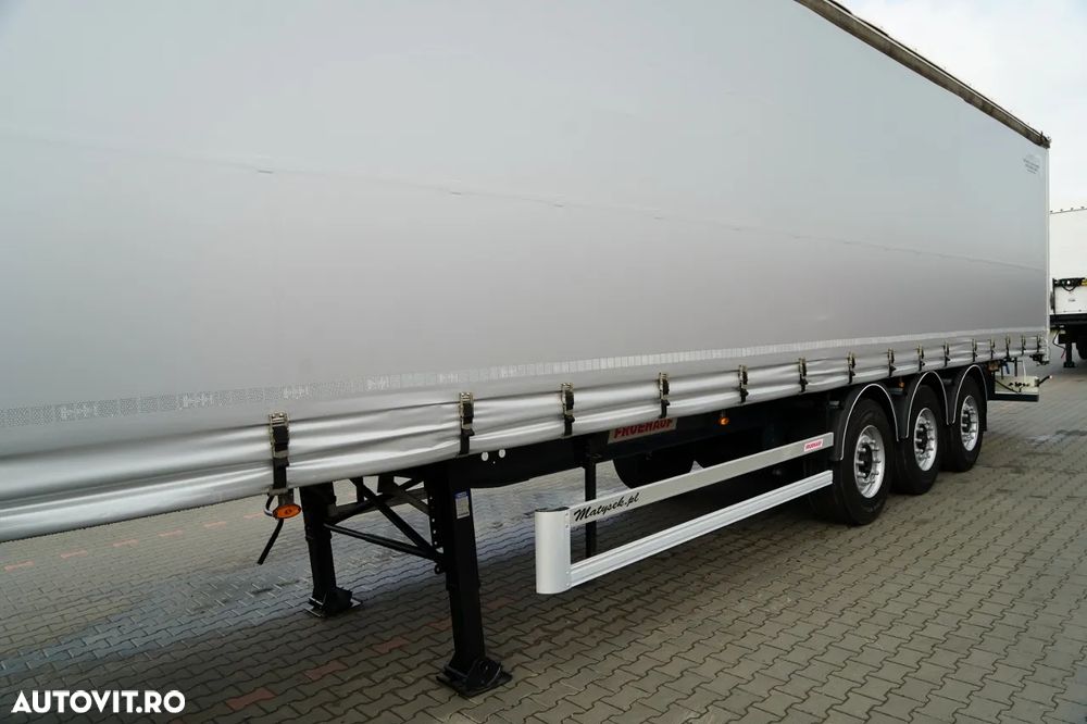 Fruehauf / CORTINĂ / STANDARD / LIFT 2.000 kg / BALCĂ PODEA PUTERNICĂ / AXE SAF - 11