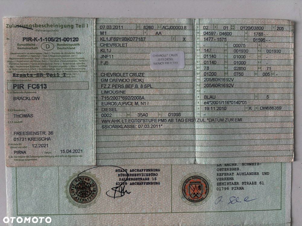 Chevrolet Cruze 2.0 D LT+ - 32