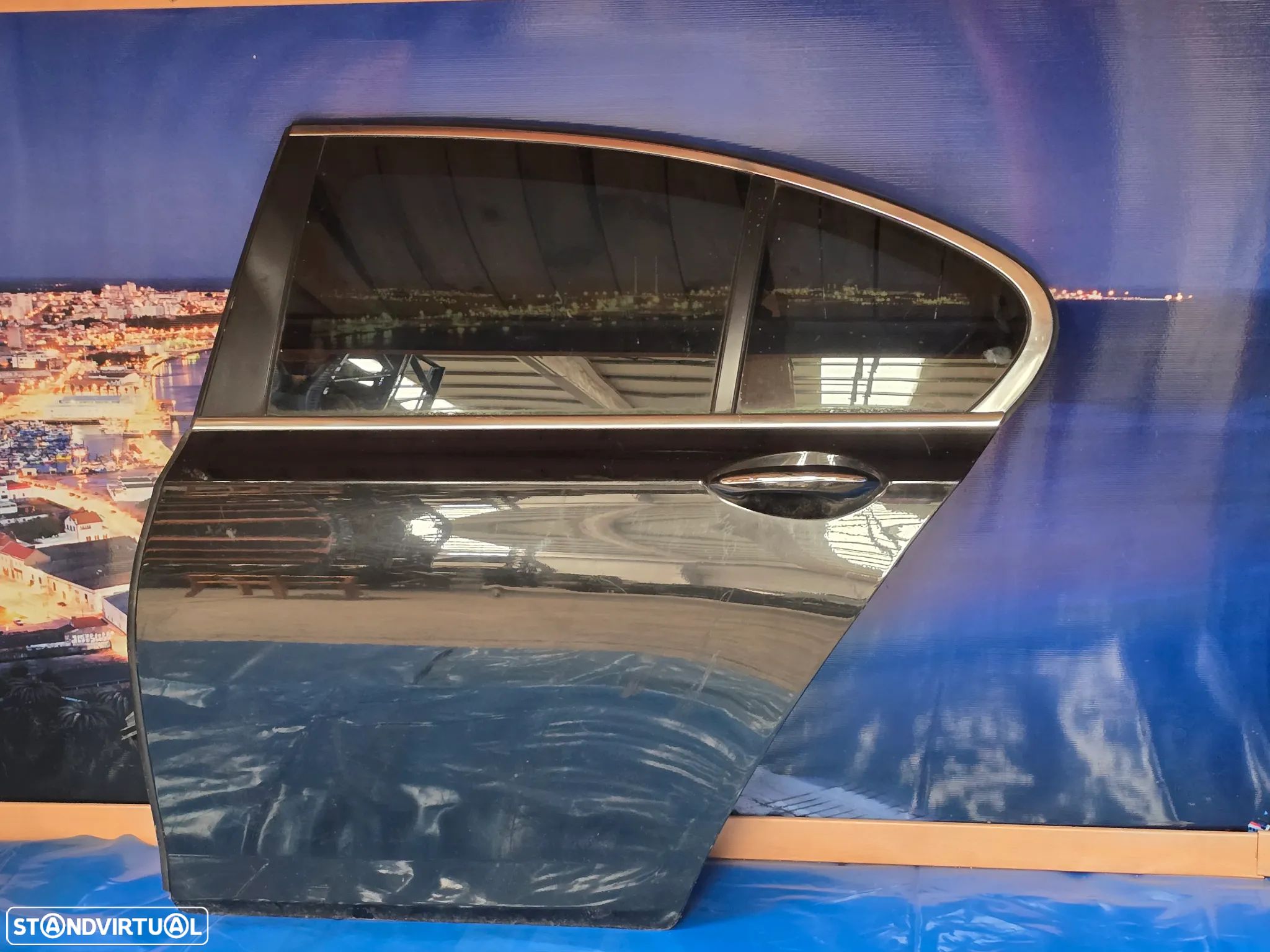 Porta traseira esquerda para bmw série 7 f01 2008- - 1