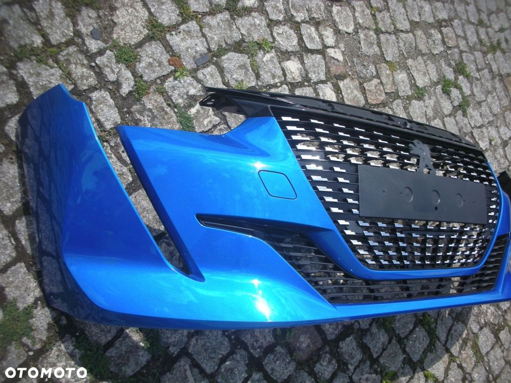 STELAŻ PRZEDNI ZDERZAK WSPORNIK GRILL PEUGEOT 208 II 2019- KRATKA PRZÓD - 3