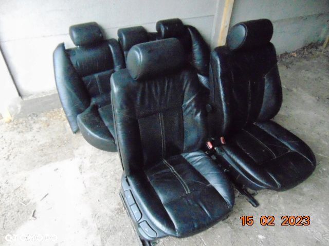 BMW E39 KOMBI FOTELE KANAPA SIEDZENIA SKÓRA EUROPA - 1