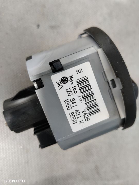 Włącznik Świateł Przełącznik Skoda Octavia 2 FL II Lift 1Z0941431K - 3