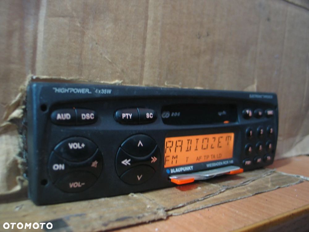 radio radioodtwarzacz blaupunkt weisbaden RCR148 klasyk zabytek - 2