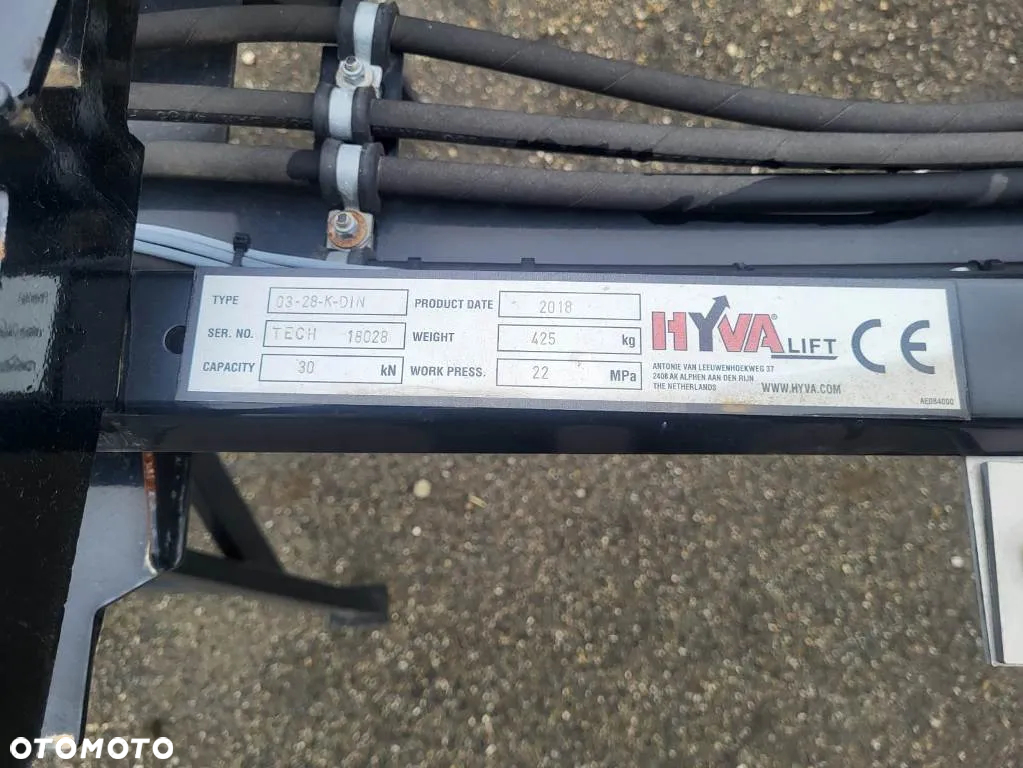 Hakowiec kontener skrzynia  HDS Kiper wywrot Iveco Daily Renault Man Mercedes Nissan Ducato - 9
