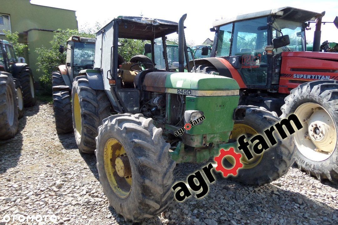 John Deere części 2450 2250 2650 silnik skrzynia zwolnica wał głowica zwrotnica zawór oś zwolnica - 1