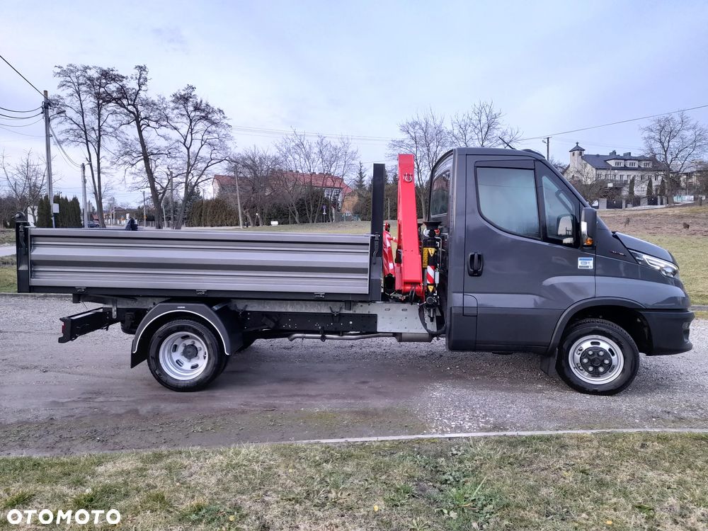 Iveco 50c16 50c18 dmc 3,5t silnik 3.0 HDS dzwig żuraw FASSI f40 WYWROTKA kiper skrzynia - NOWY- Polski salon - 8