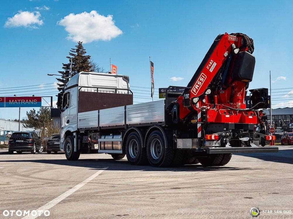 Mercedes-Benz ACTROS 3351 6x4 Fassi F485 Nowy ! Żuraw HDS Crane - 15