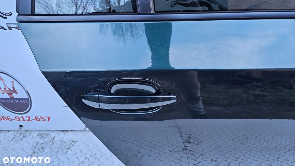 BMW 5 E61 Kombi Kompletne drzwi tył prawy Drzwi tylne prawe 430/6 oxfordgruen metallic - 8