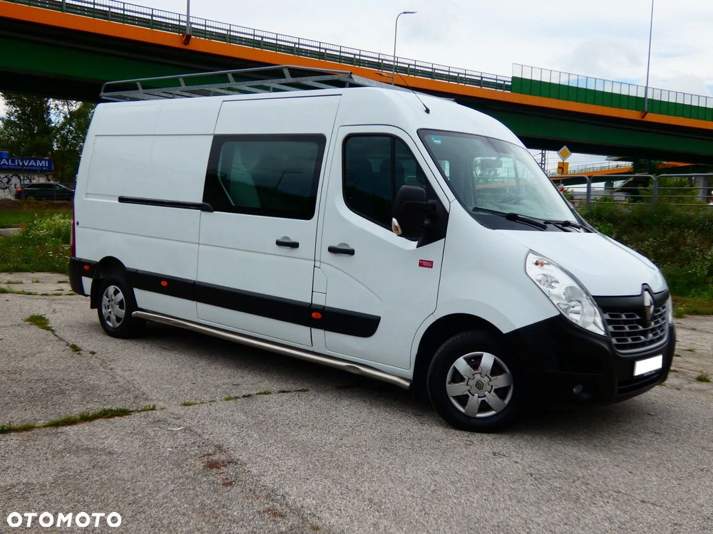 Renault MASTER 2.3DCI BRYGADÓWKA L3 H2 dubelkabina 7 osób - 12