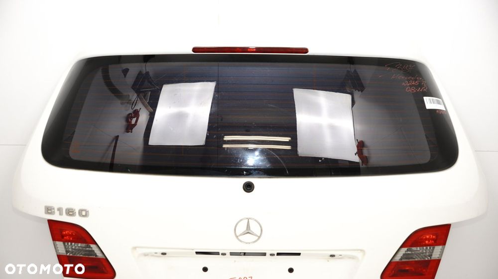 KLAPA BAGAŻNIKA TYŁ MERCEDES W245 LIFT 08-11R - 2