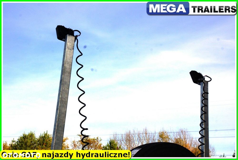 Mega Niska podłoga, DMC 54 T, oś skrętna, najazdy HYDRULICZNE 4,0 M !!! - 17