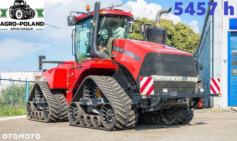Case IH QUADTRAC 580 - 2014 ROK - 5455 h - GPS - AUTOPILOT - 2