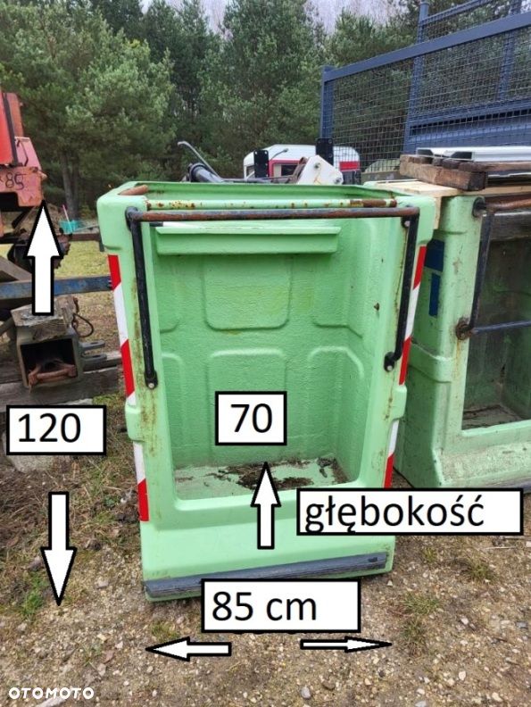 Kosz HDSa HDS dzwig żuraw kiper wywrot Iveco Daily Nissan Ford - 3