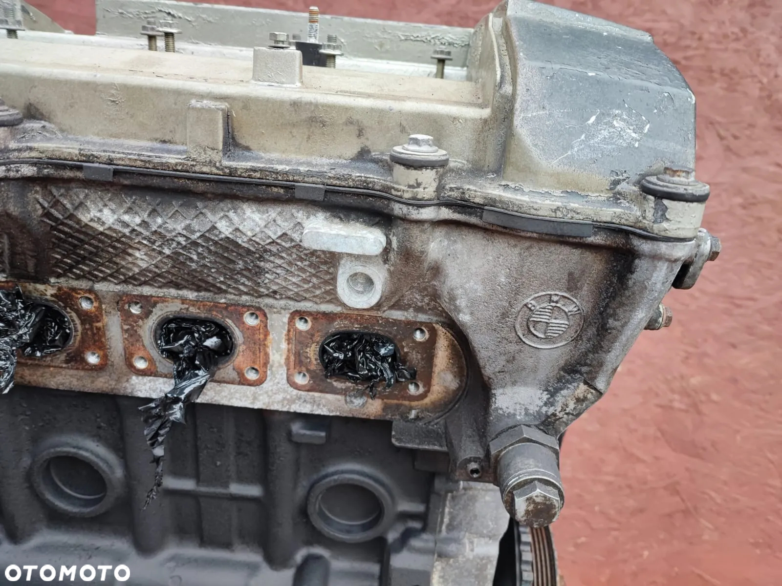 BMW E30 / E34 / E36. ORYGINALNY KOMPLETNY SŁUPEK SILNIKA M50B20V VANOS 150KM  O NR: 9 072 057 / 1 740 974 OEM. W BARDZO DOBRYM STANIE TECHNICZNYM. - 18
