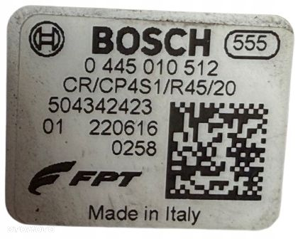 UKŁAD PALIWOWY IVECO DAILY FIAT DUCATO 3.0 0445110512 0445110564 504342423 - 5