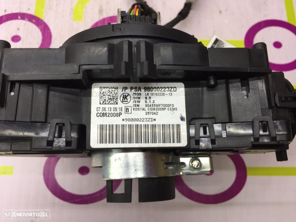 Comutador Luzes Citroën C4 de 2015 - Ref: 98000223ZD - NO300006 - 2