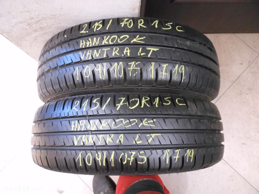 Opony 215/70r15c hankook vantra lt 9mm  lato para - 1