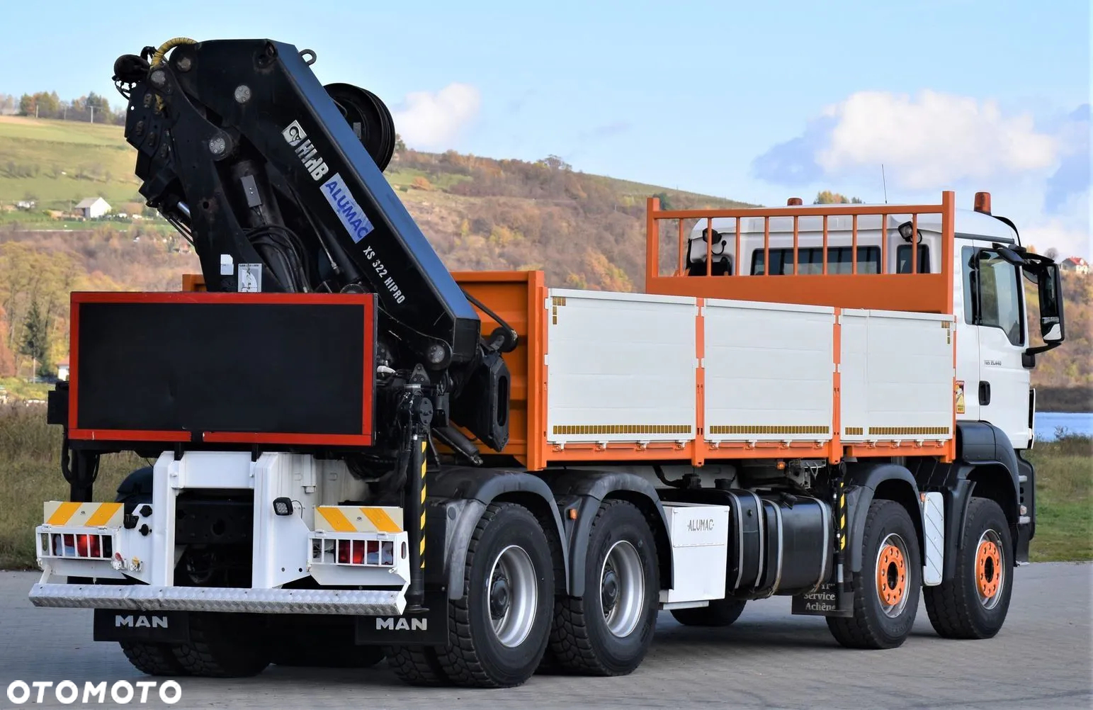 MAN TGS 35.440 * HIAB 322 EP-5 HIPRO + Pilot * 8x4 - 7