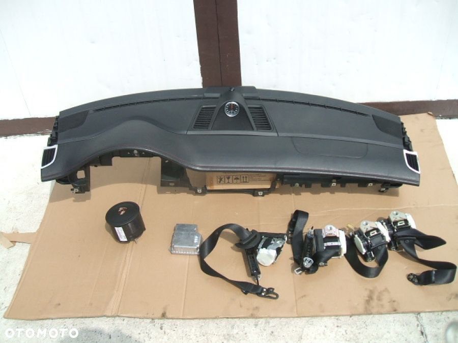 PORSCHE PANAMERA 970 lift AIRBAG DESKA ROZDZIELCZA KONSOLA KOKPIT pasy - 1